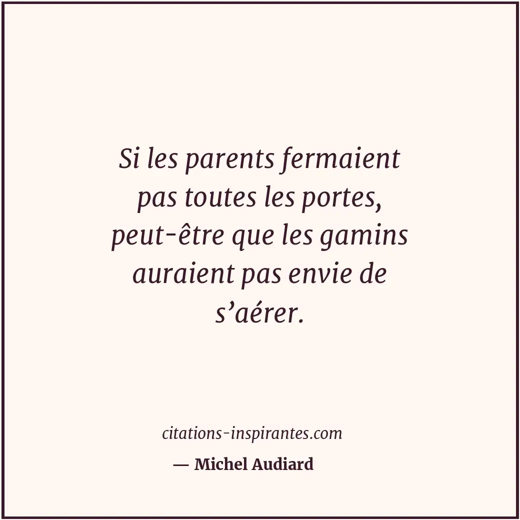 Citation de Michel Audiard