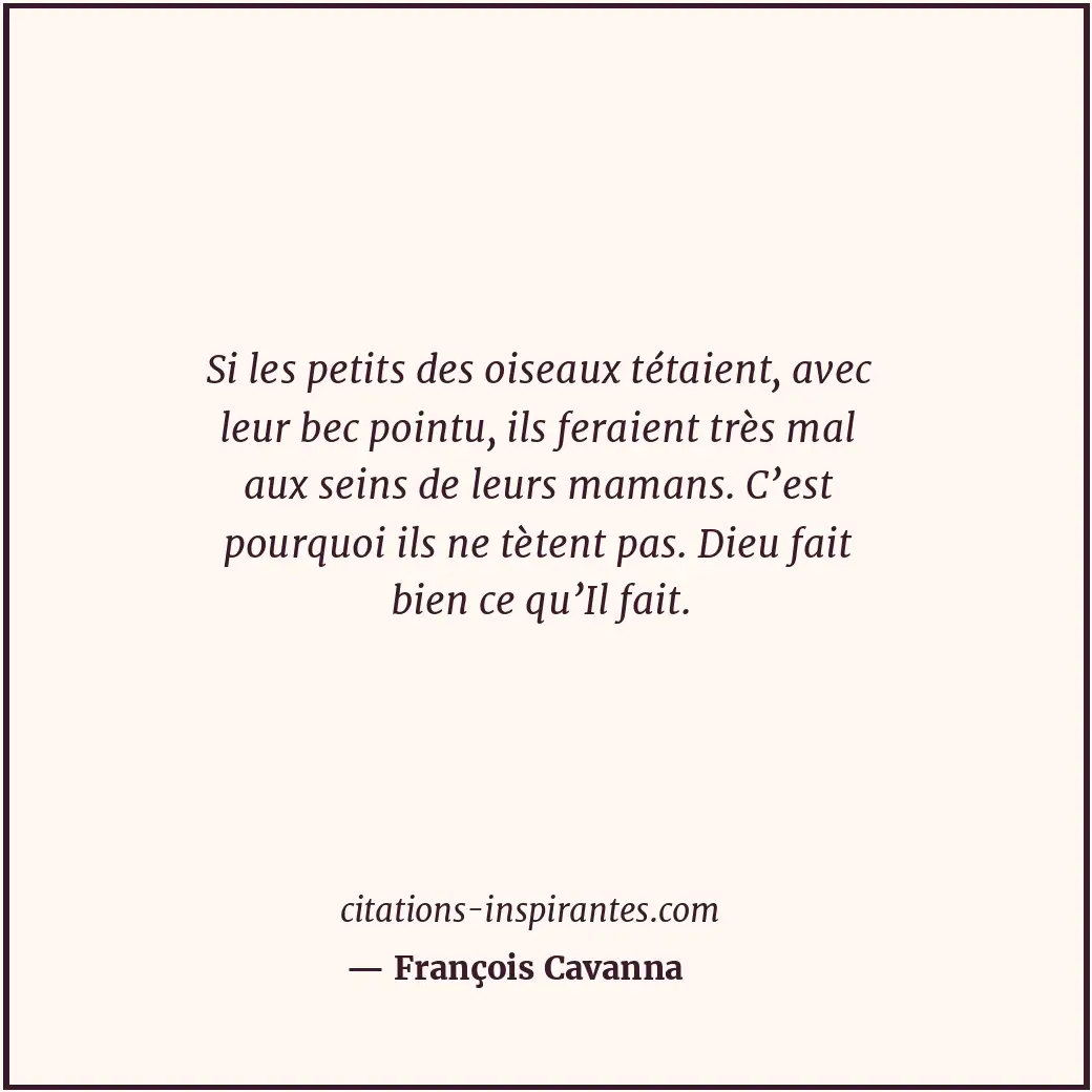 Citation de François Cavanna