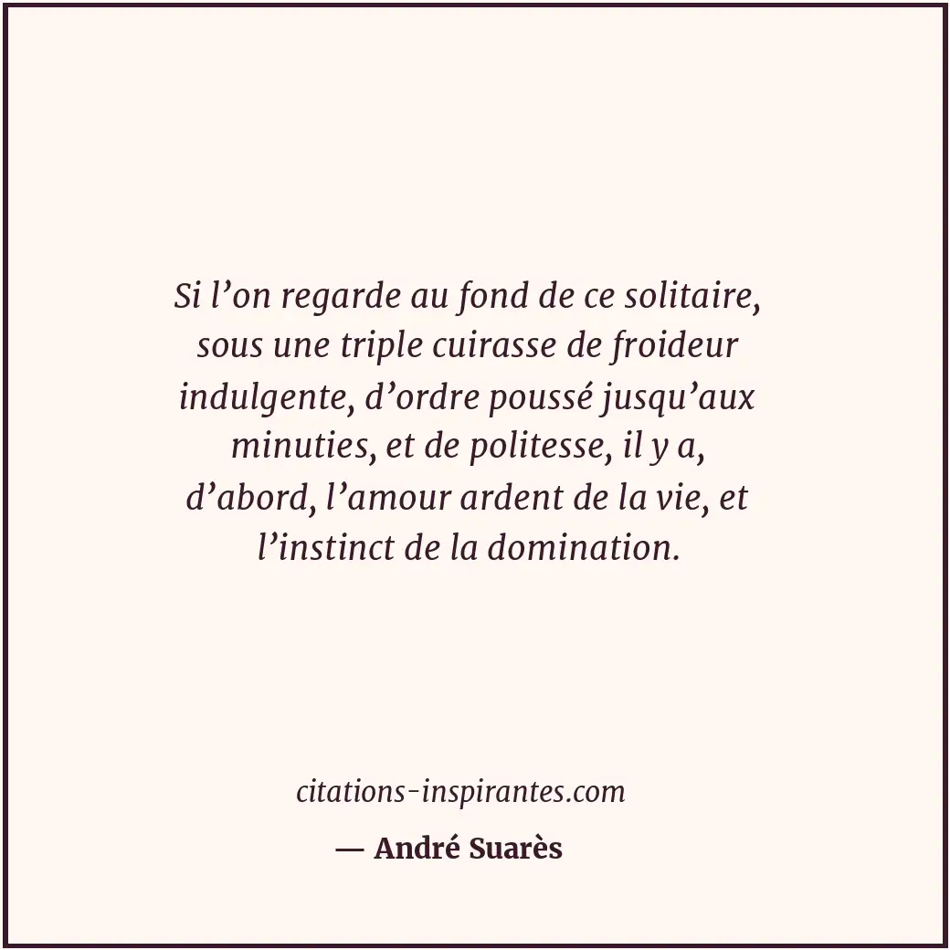 Citation de André Suarès