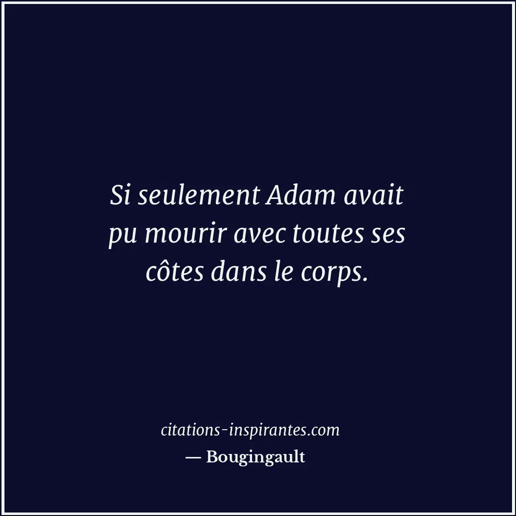 Citation de Bougingault