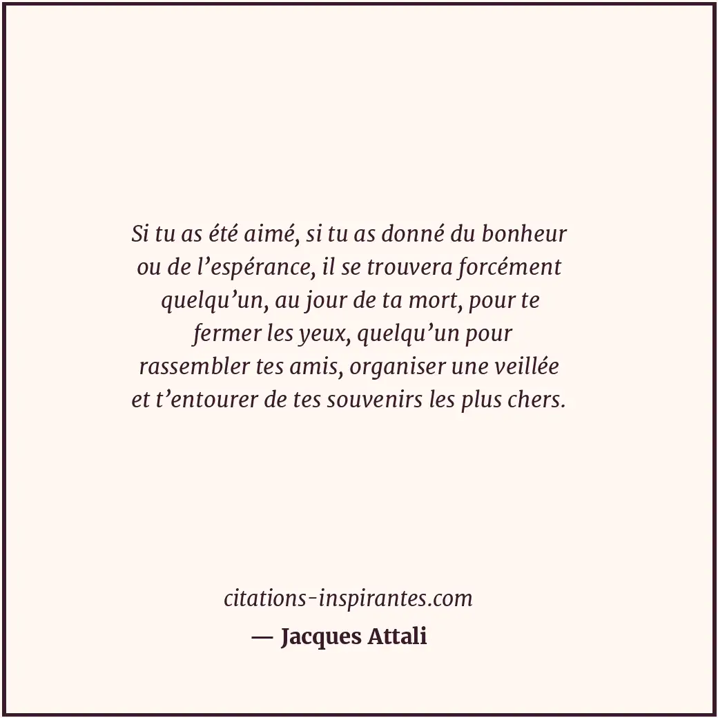 Citation de Jacques Attali