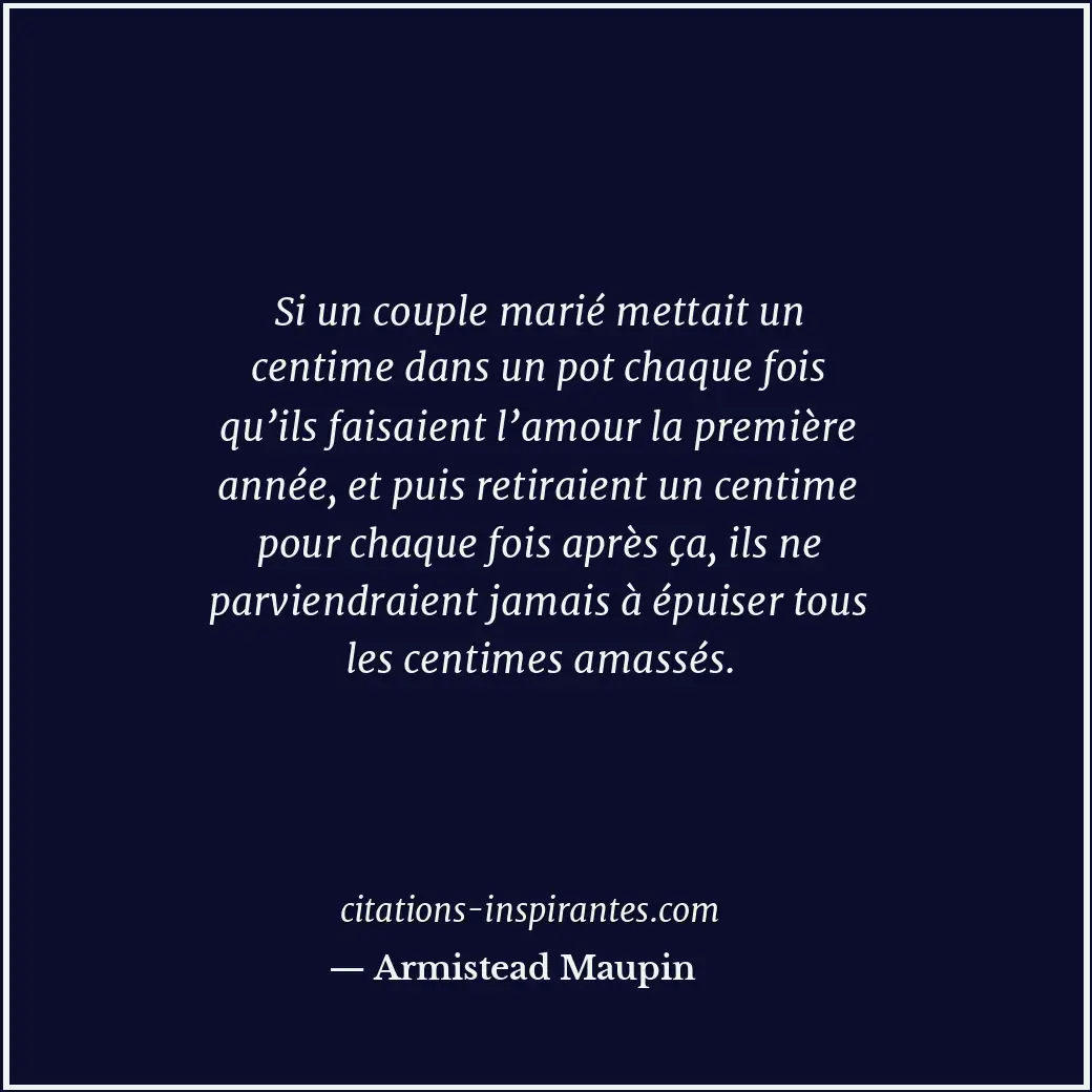 Citation de Armistead Maupin