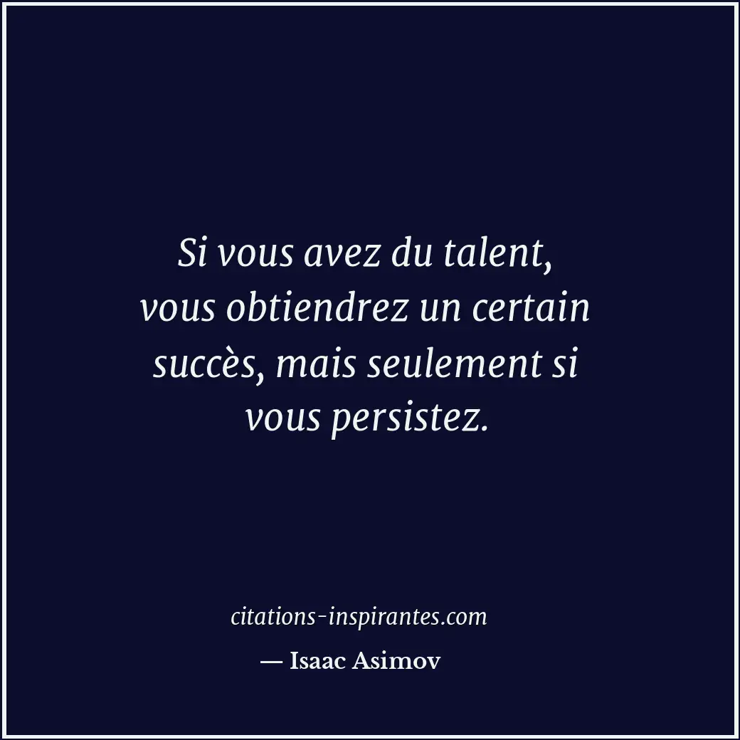 Citation de Isaac Asimov