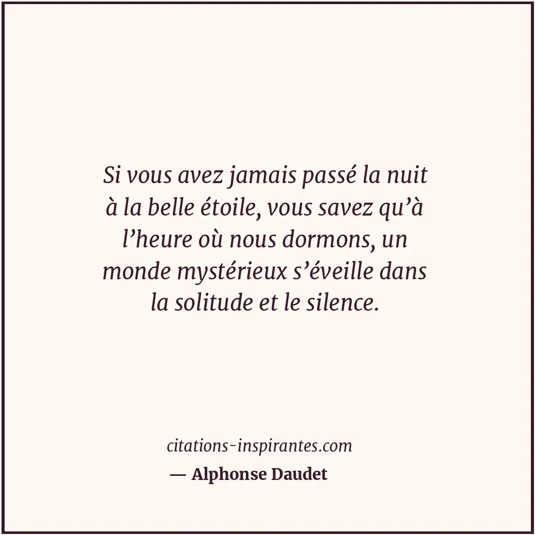 Citation de Alphonse Daudet
