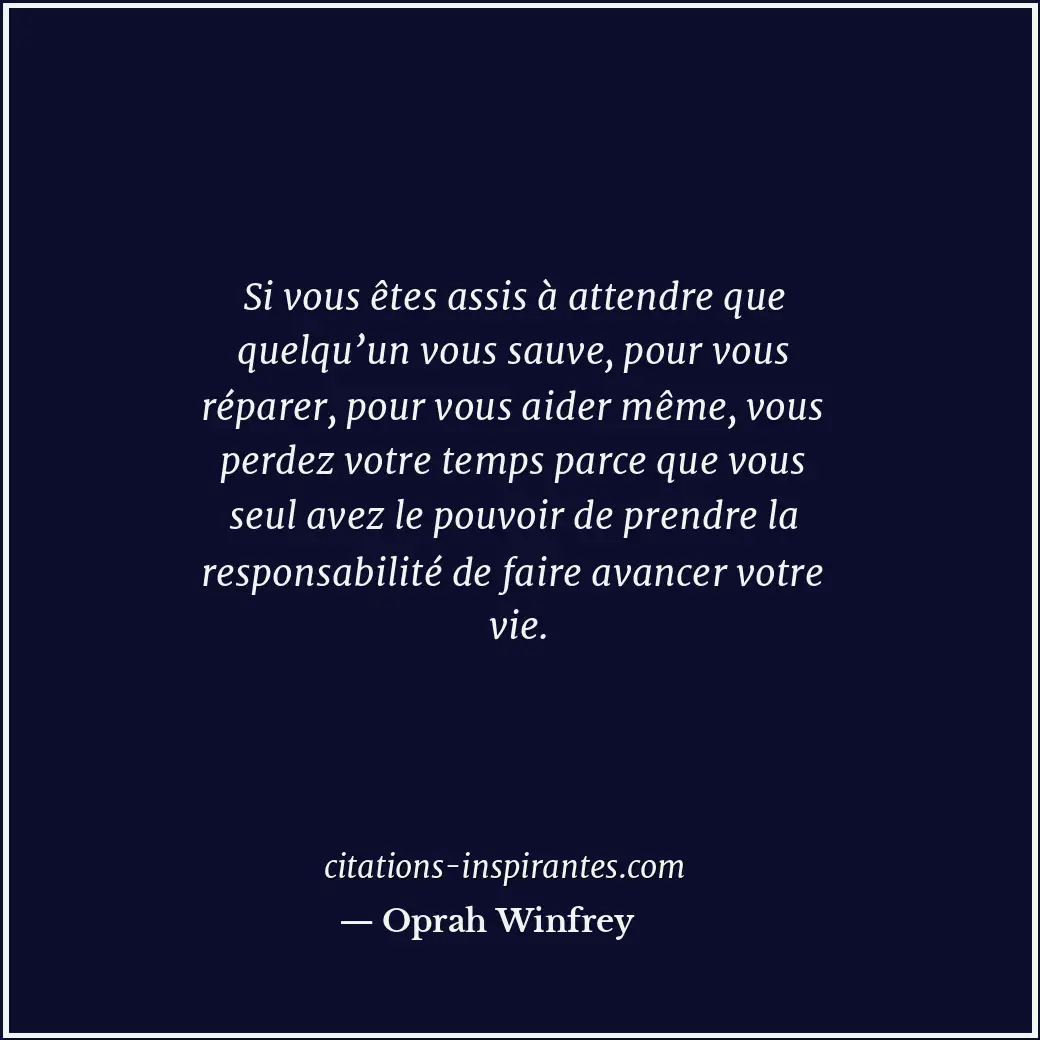 Citation de Oprah Winfrey