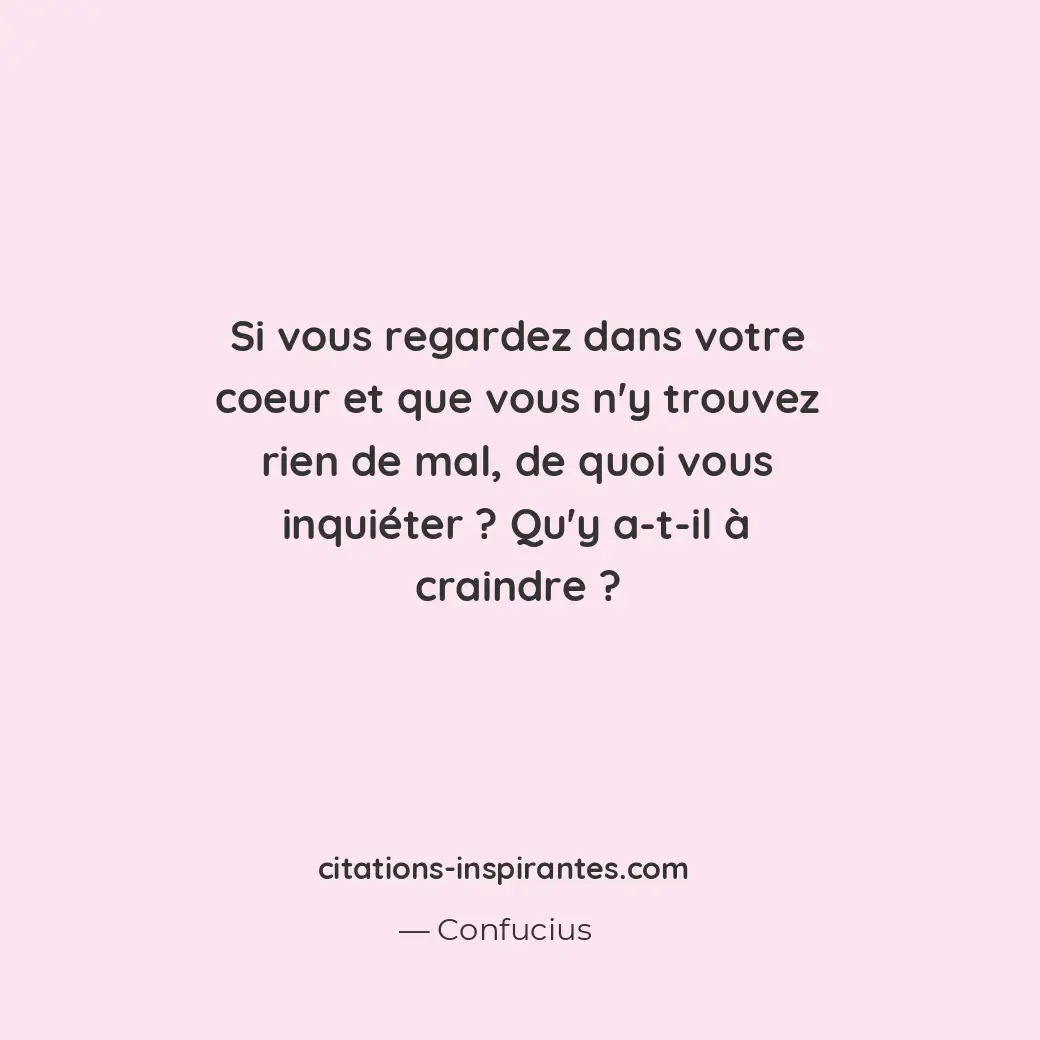 Citation de Confucius