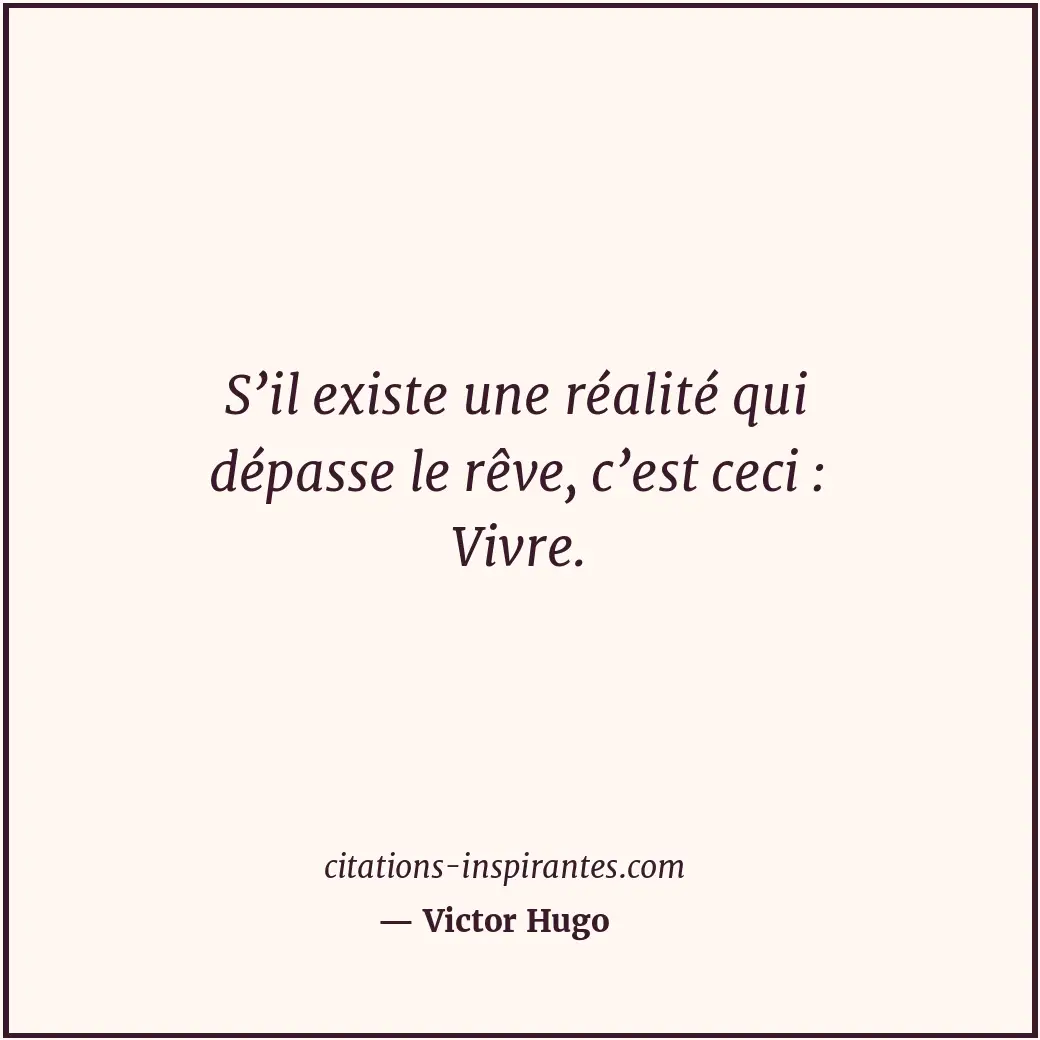 Citation de Victor Hugo