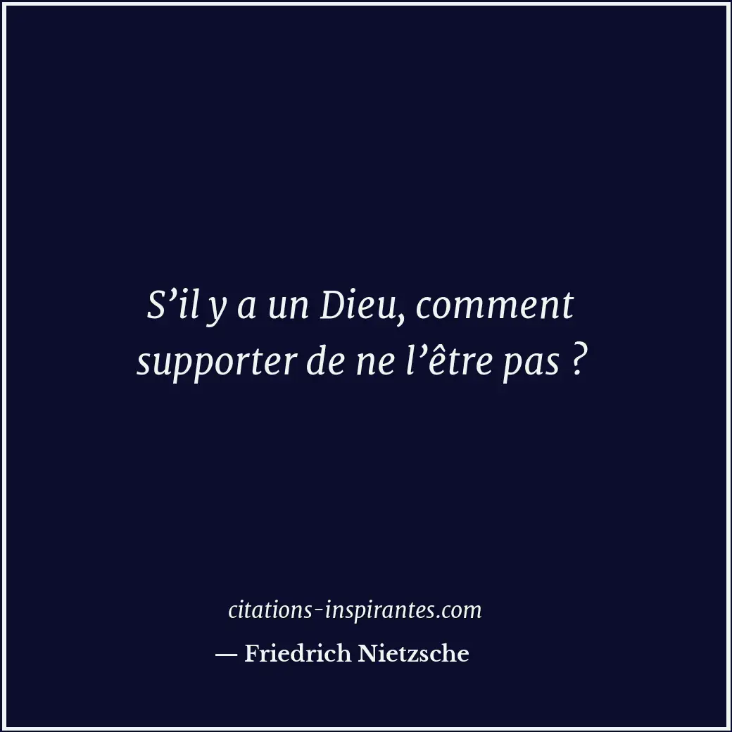 Citation de Friedrich Nietzsche