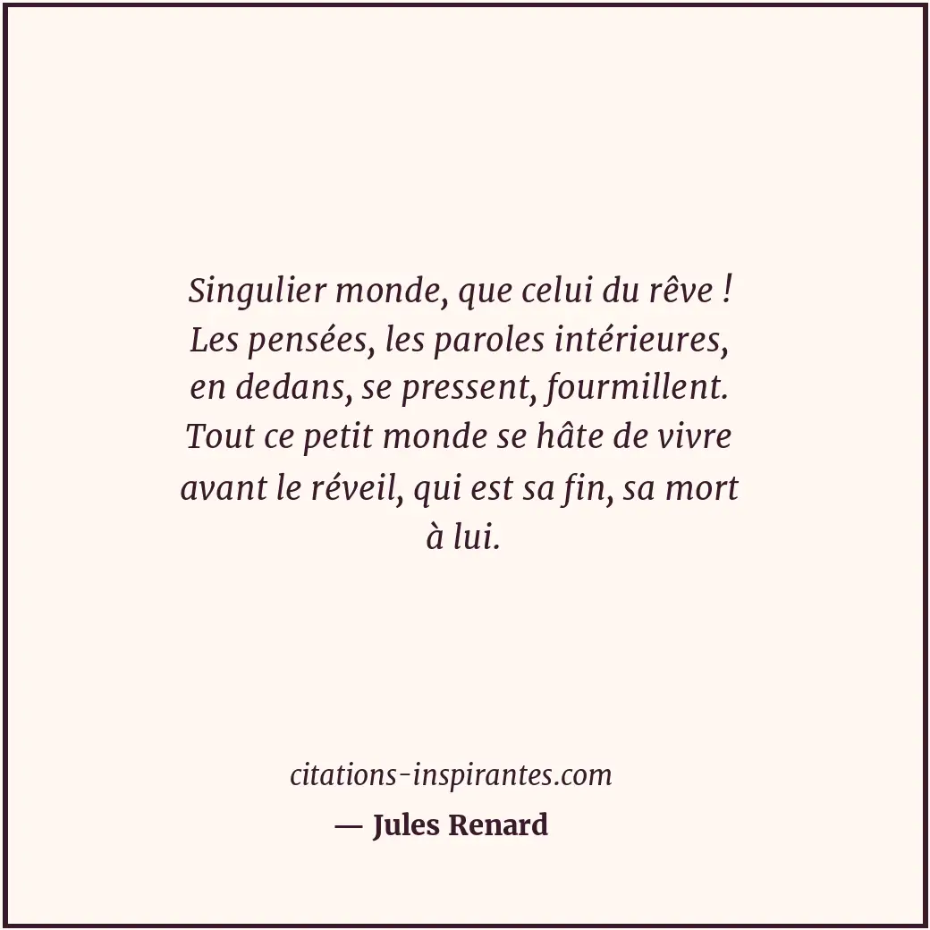 Citation de Jules Renard