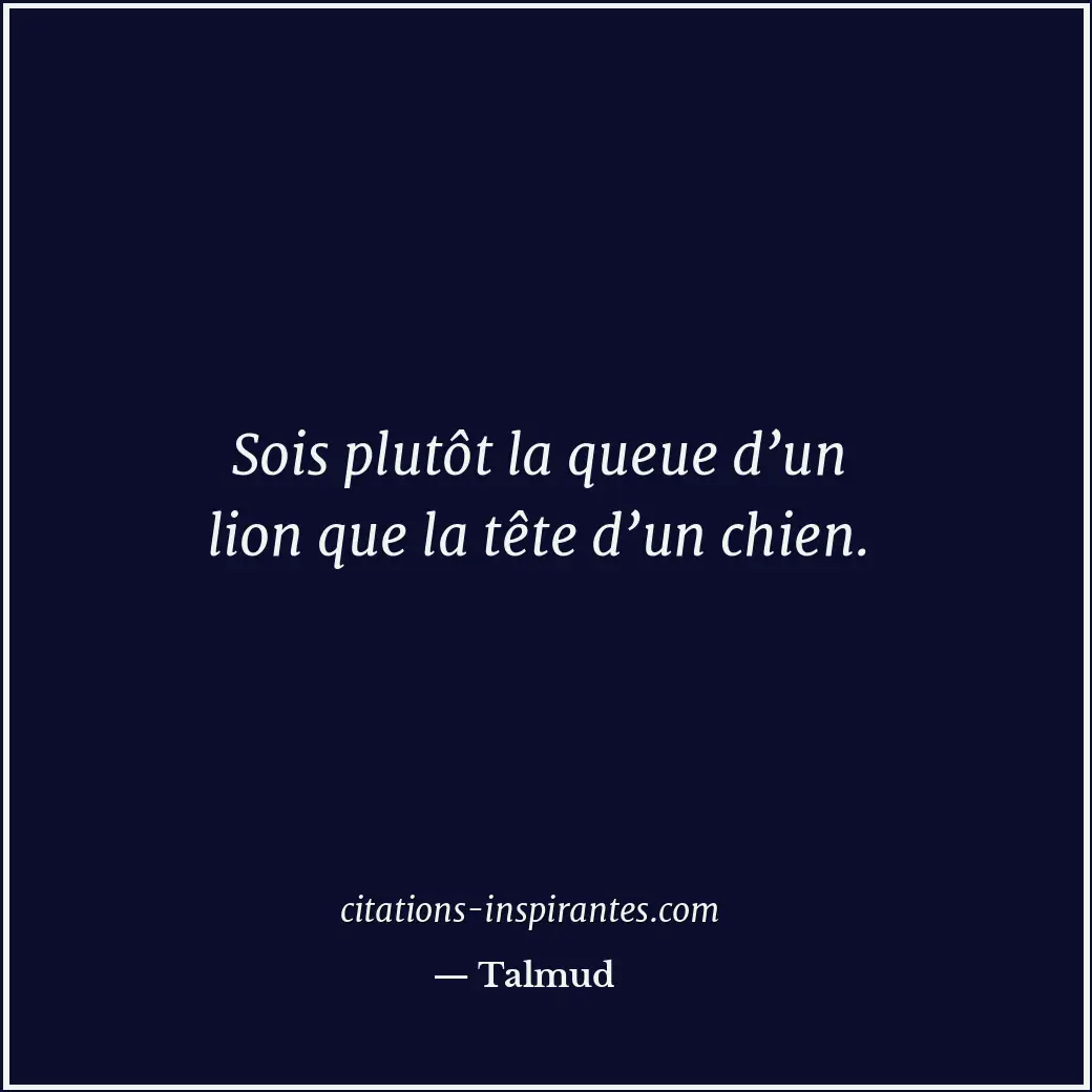 Citation de Talmud