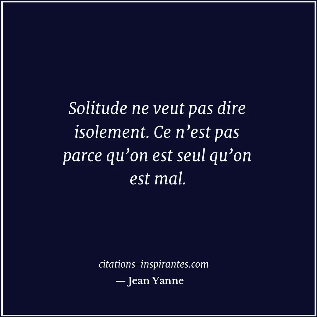 Citation de Jean Yanne