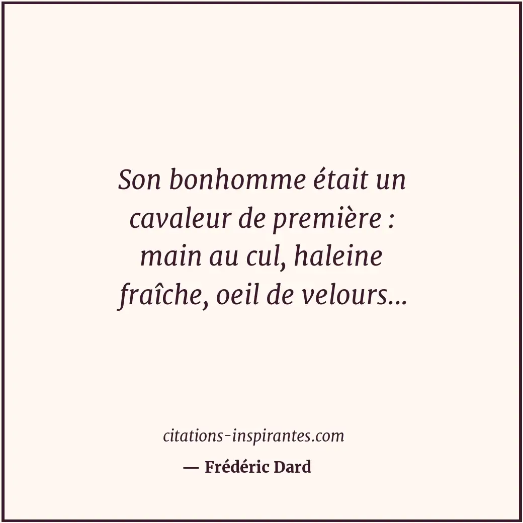 Citation de Frédéric Dard
