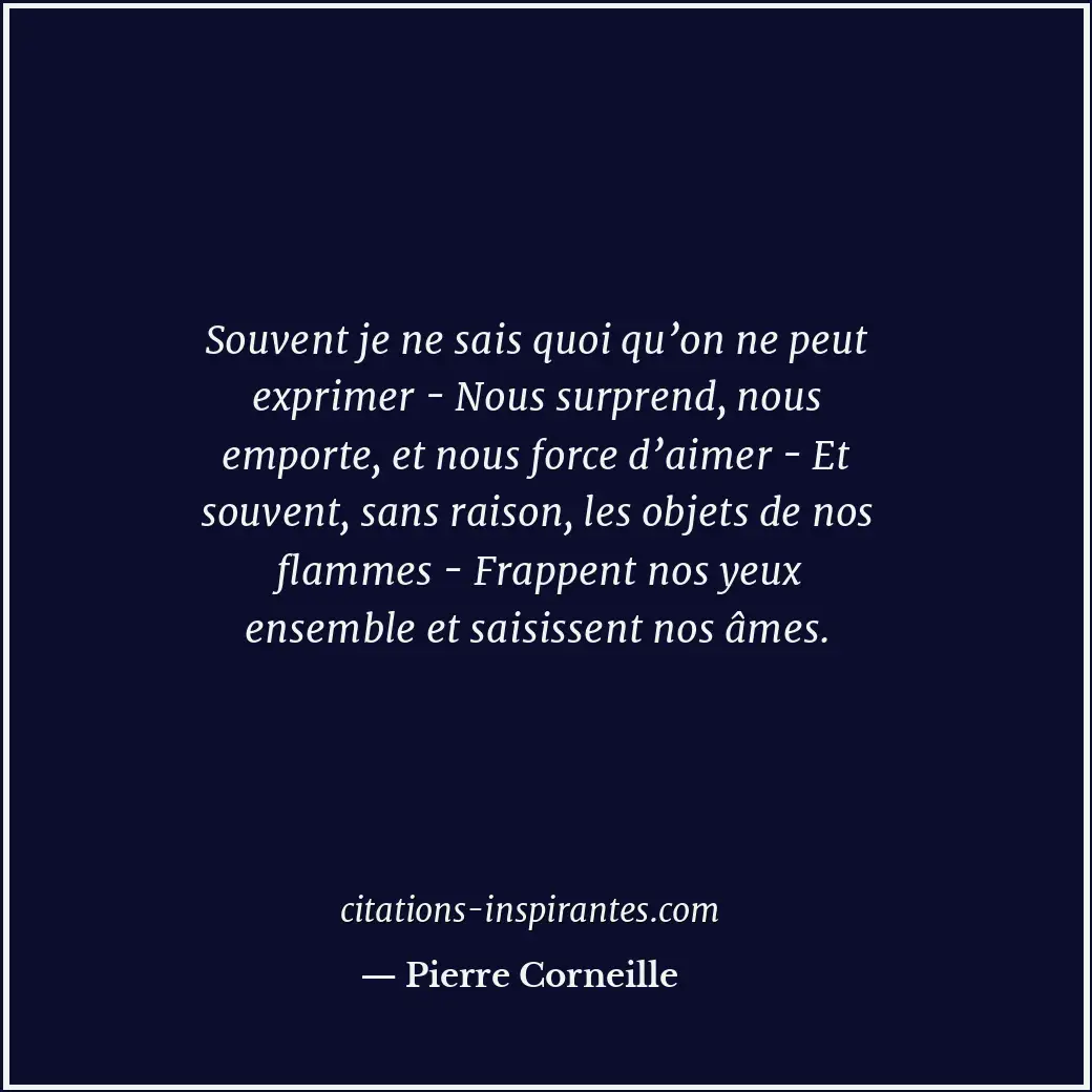 Citation de Pierre Corneille