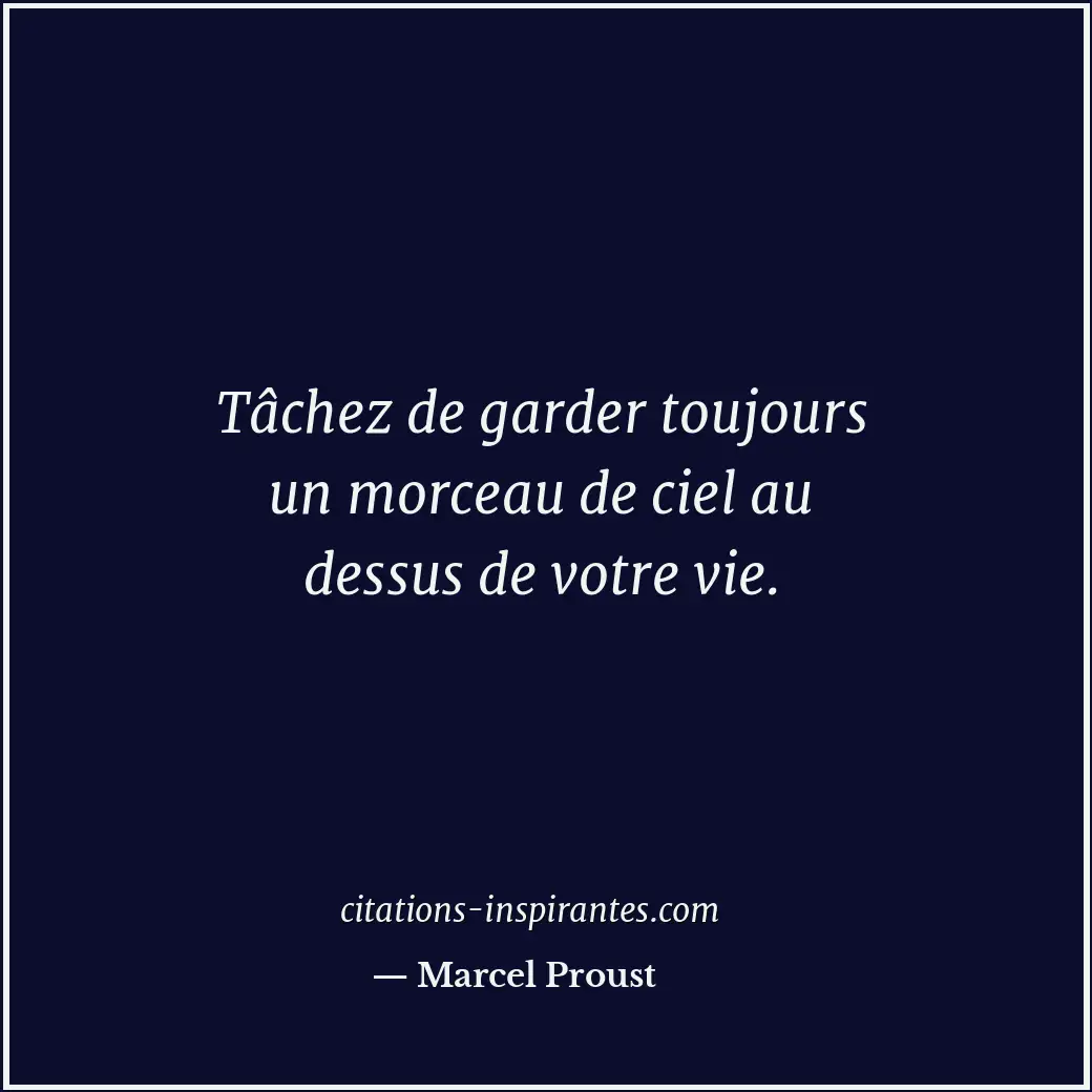 Citation de Marcel Proust