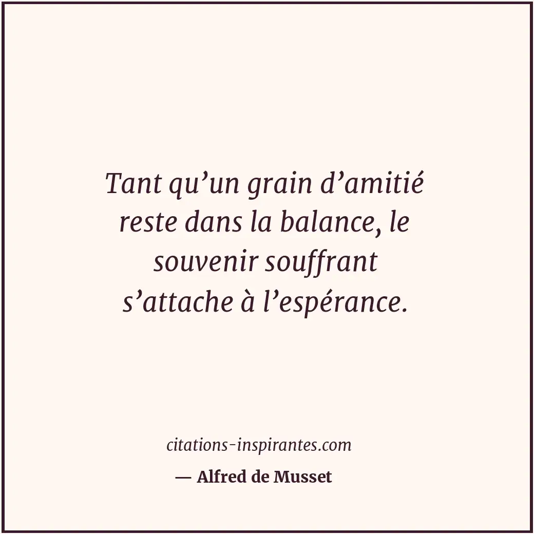 Citation de Alfred de Musset