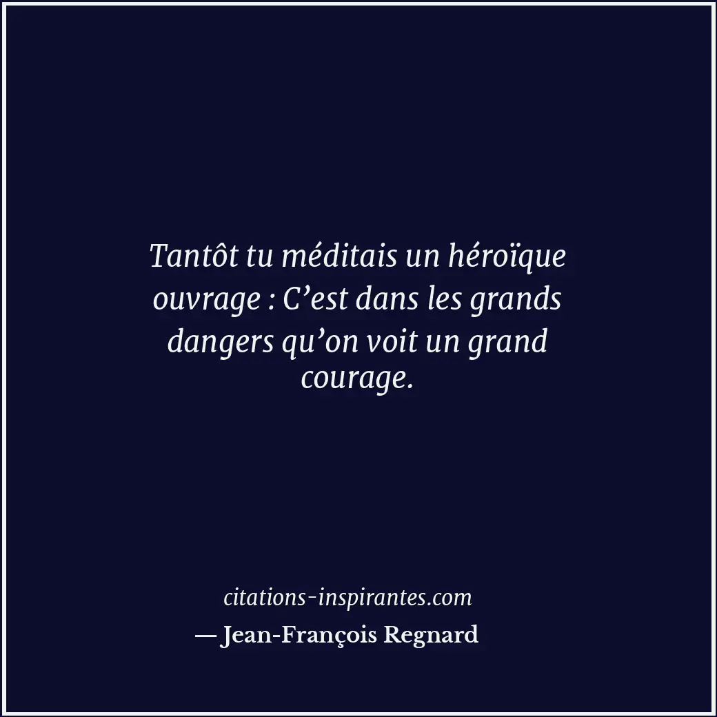 Citation de Jean-François Regnard