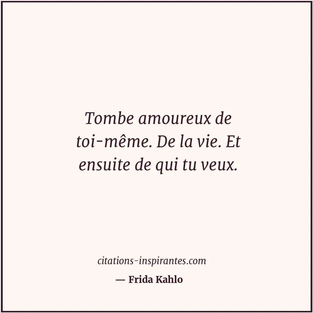 Citation de Frida Kahlo