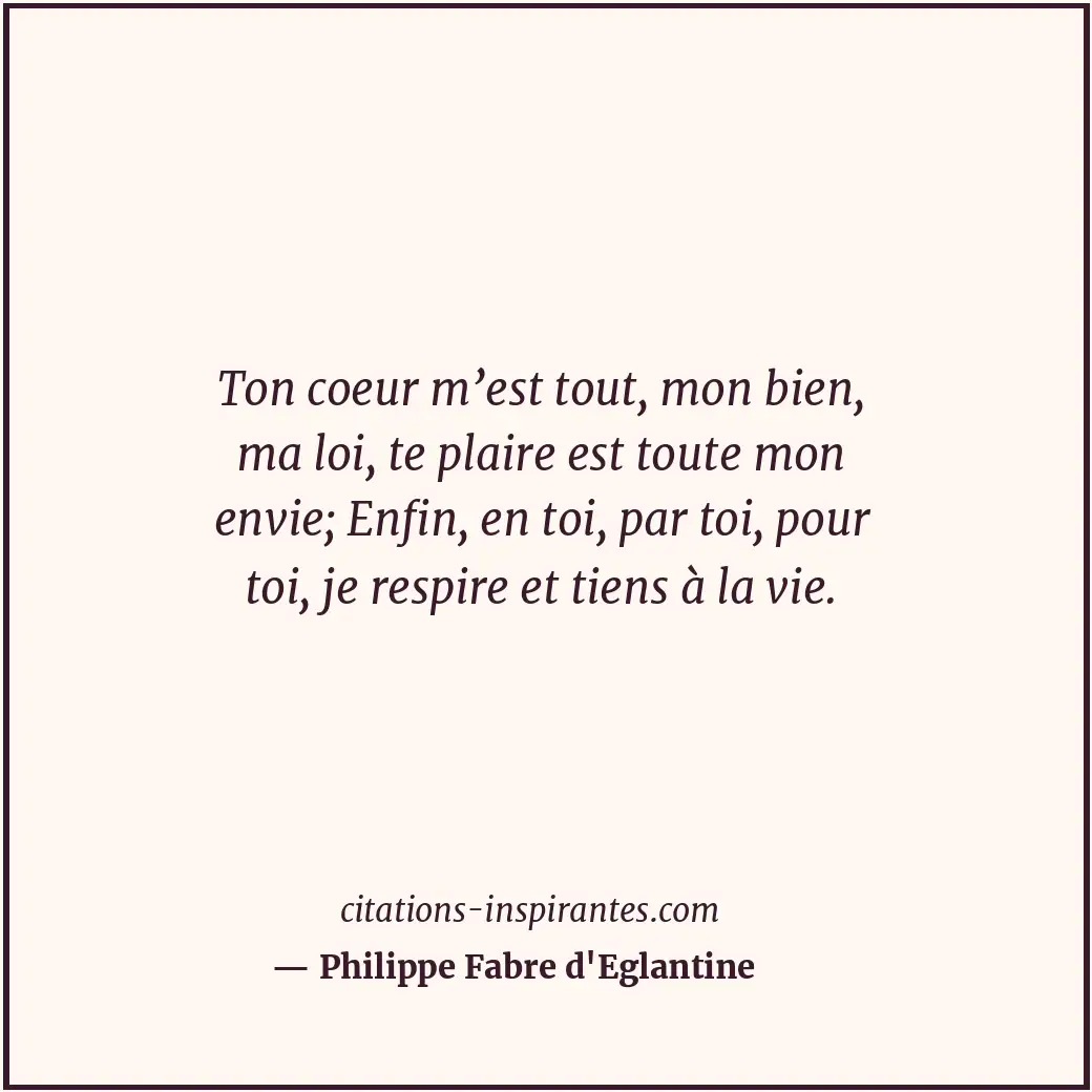 Citation de Philippe Fabre d'Eglantine