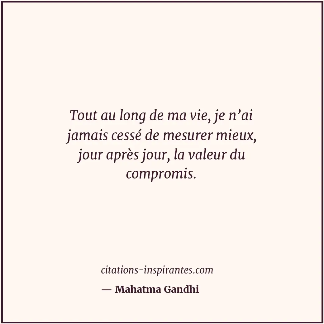 Citation de Mahatma Gandhi