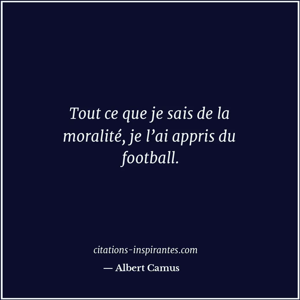 Citation de Albert Camus