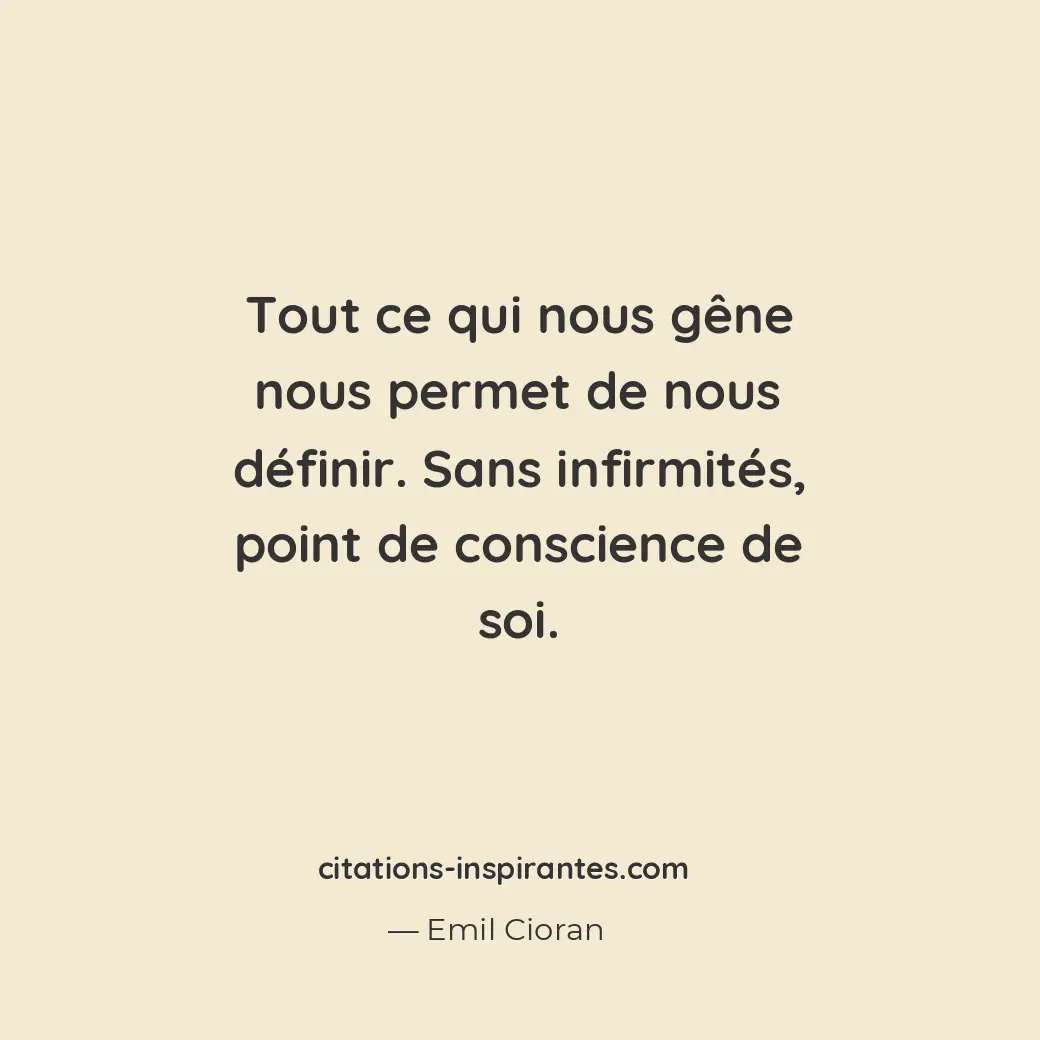 Citation de Emil Cioran