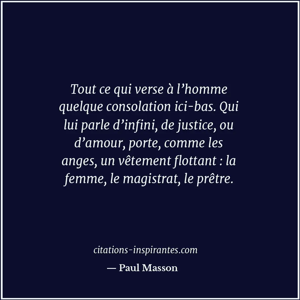 Citation de Paul Masson