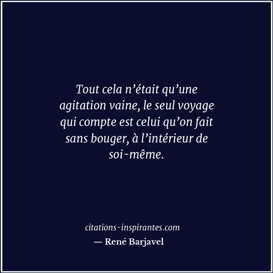Citation de René Barjavel