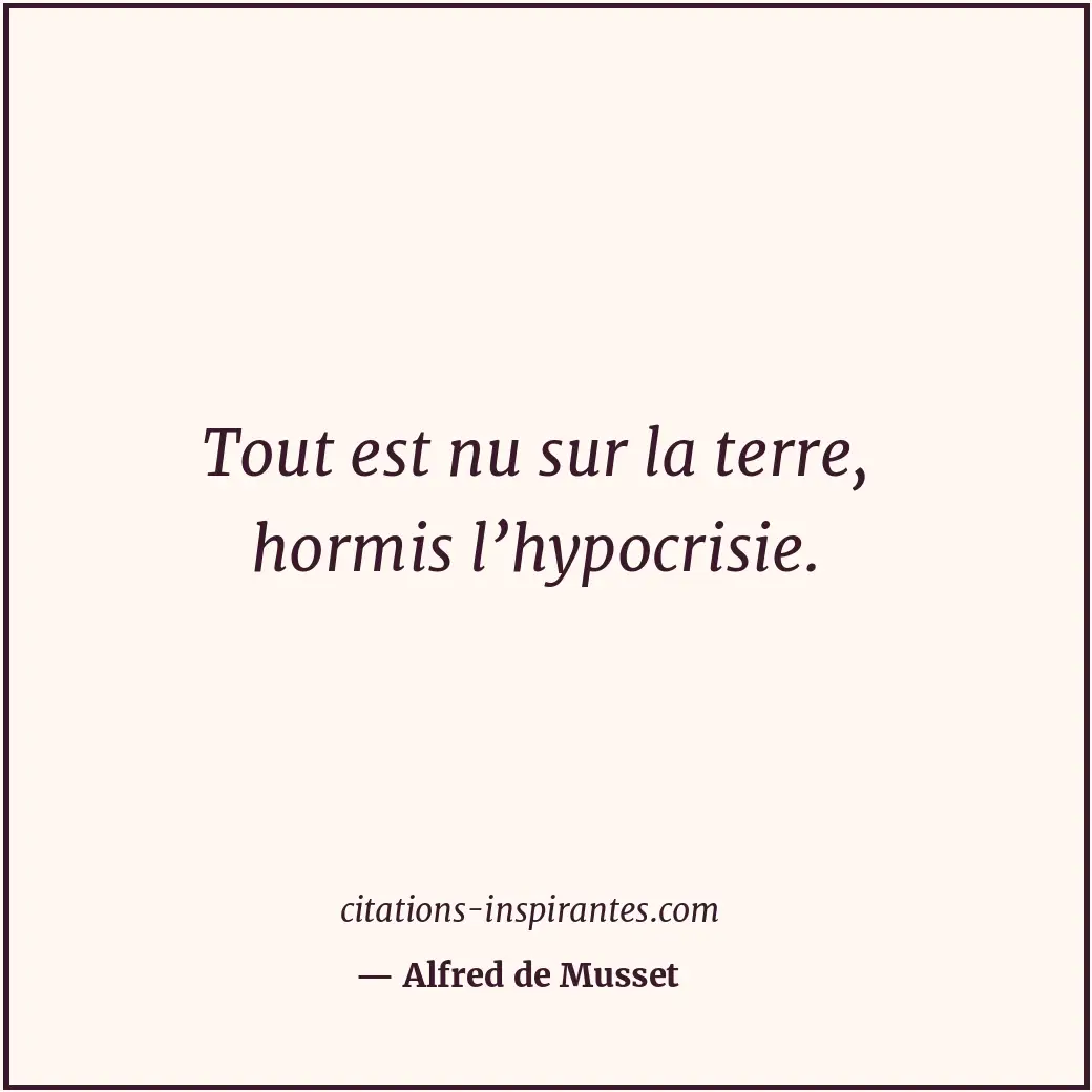 Citation de Alfred de Musset