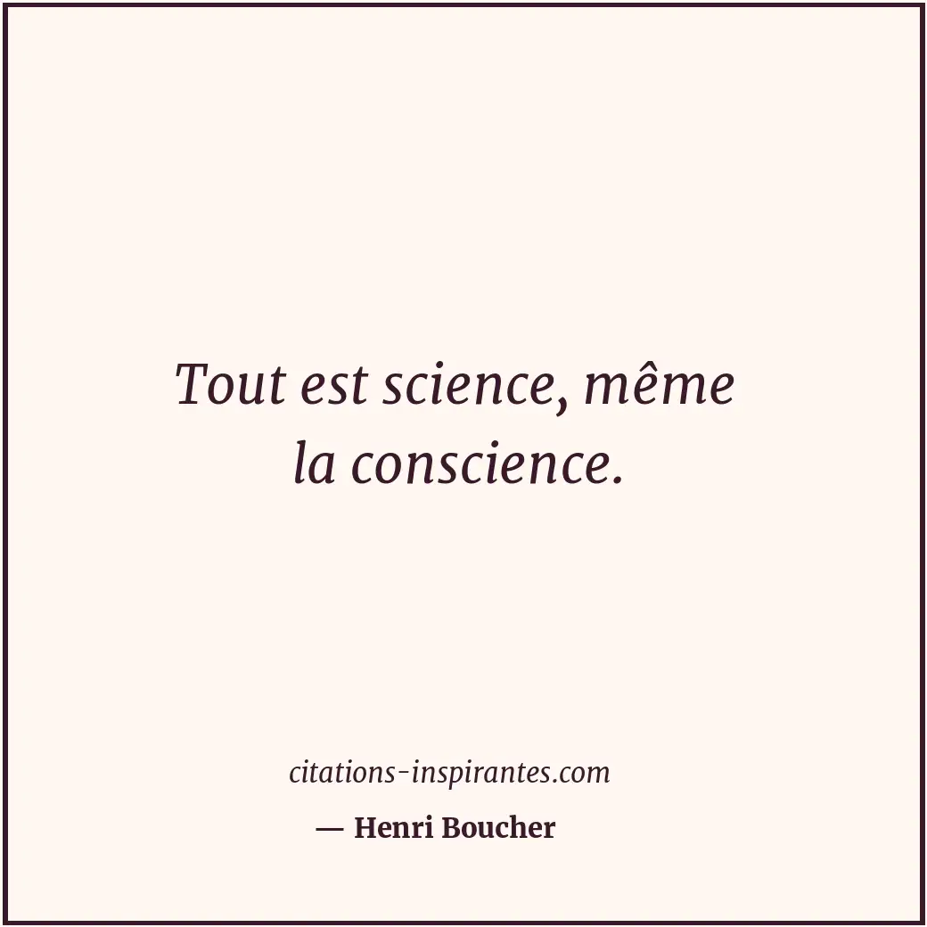 Citation de Henri Boucher