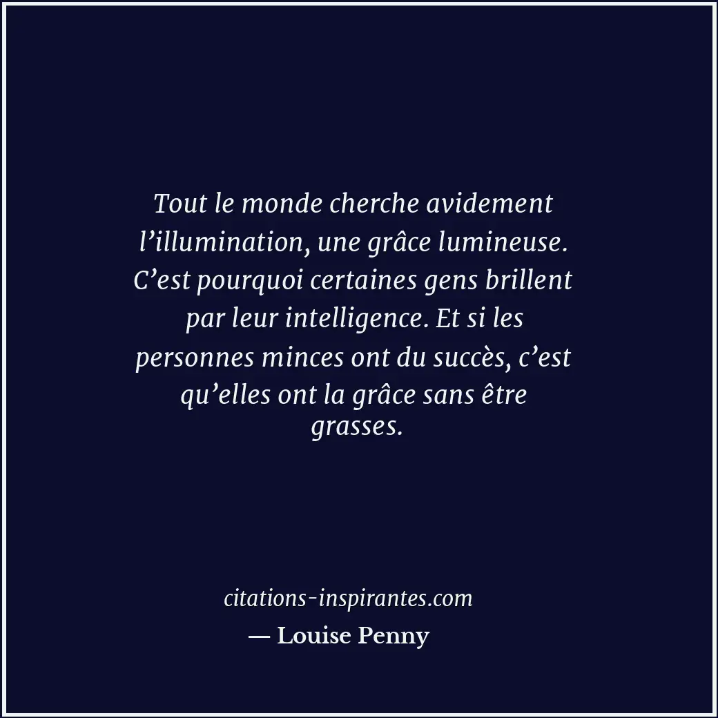 Citation de Louise Penny