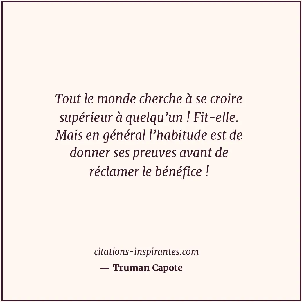 Citation de Truman Capote