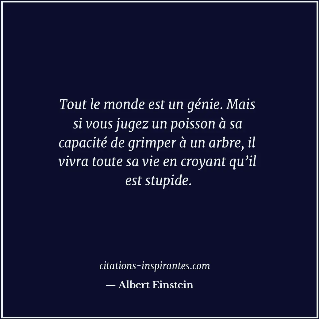 Citation de Albert Einstein
