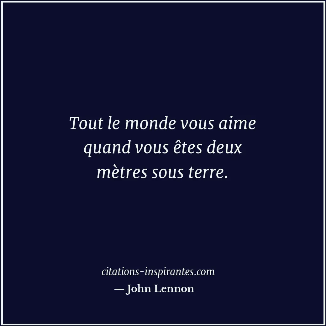 Citation de John Lennon