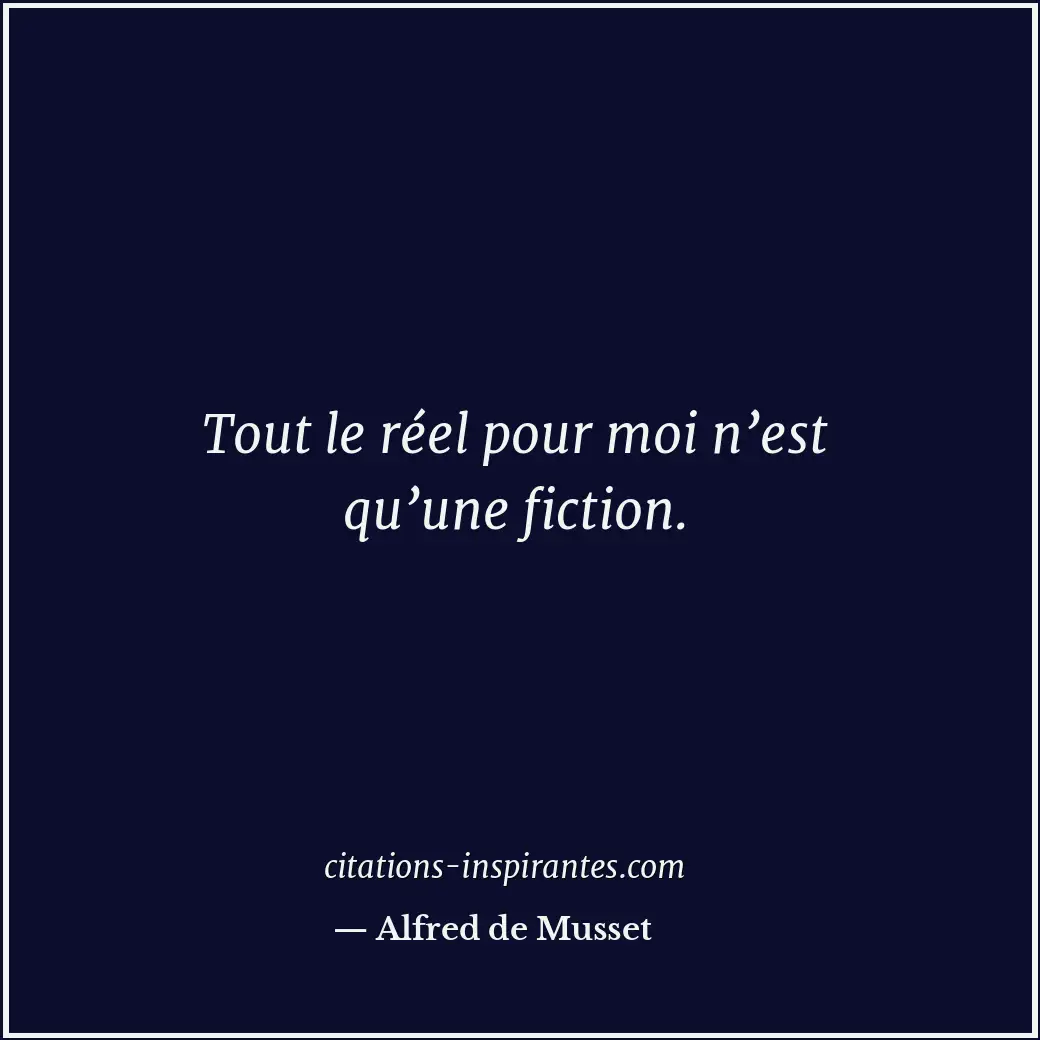Citation de Alfred de Musset