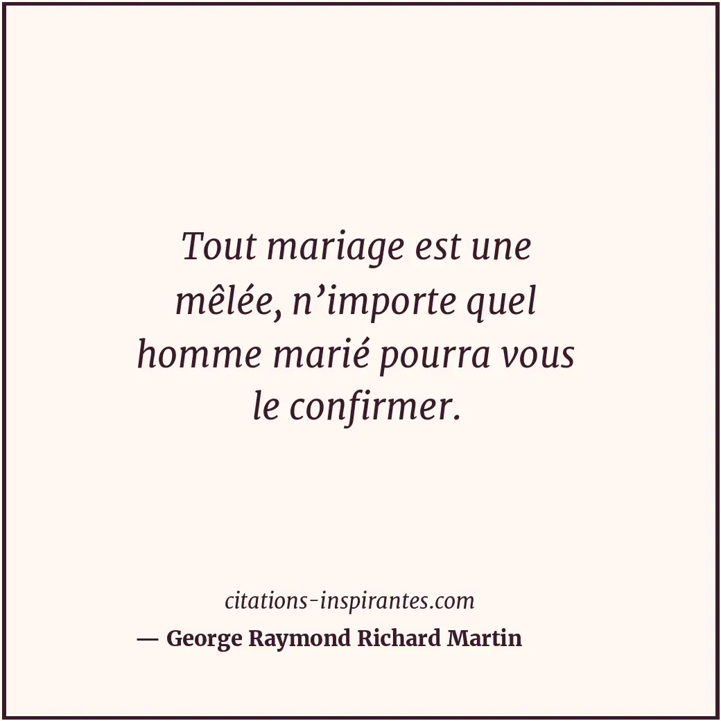 Citation de George Raymond Richard Martin
