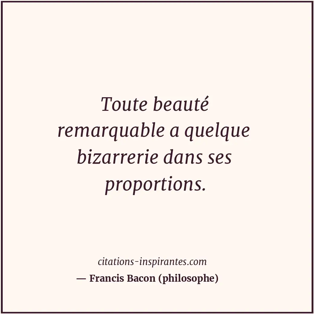 Citation de Francis Bacon (philosophe)