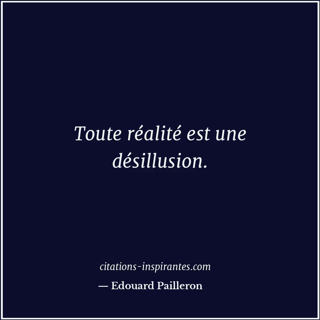 Citation de Edouard Pailleron
