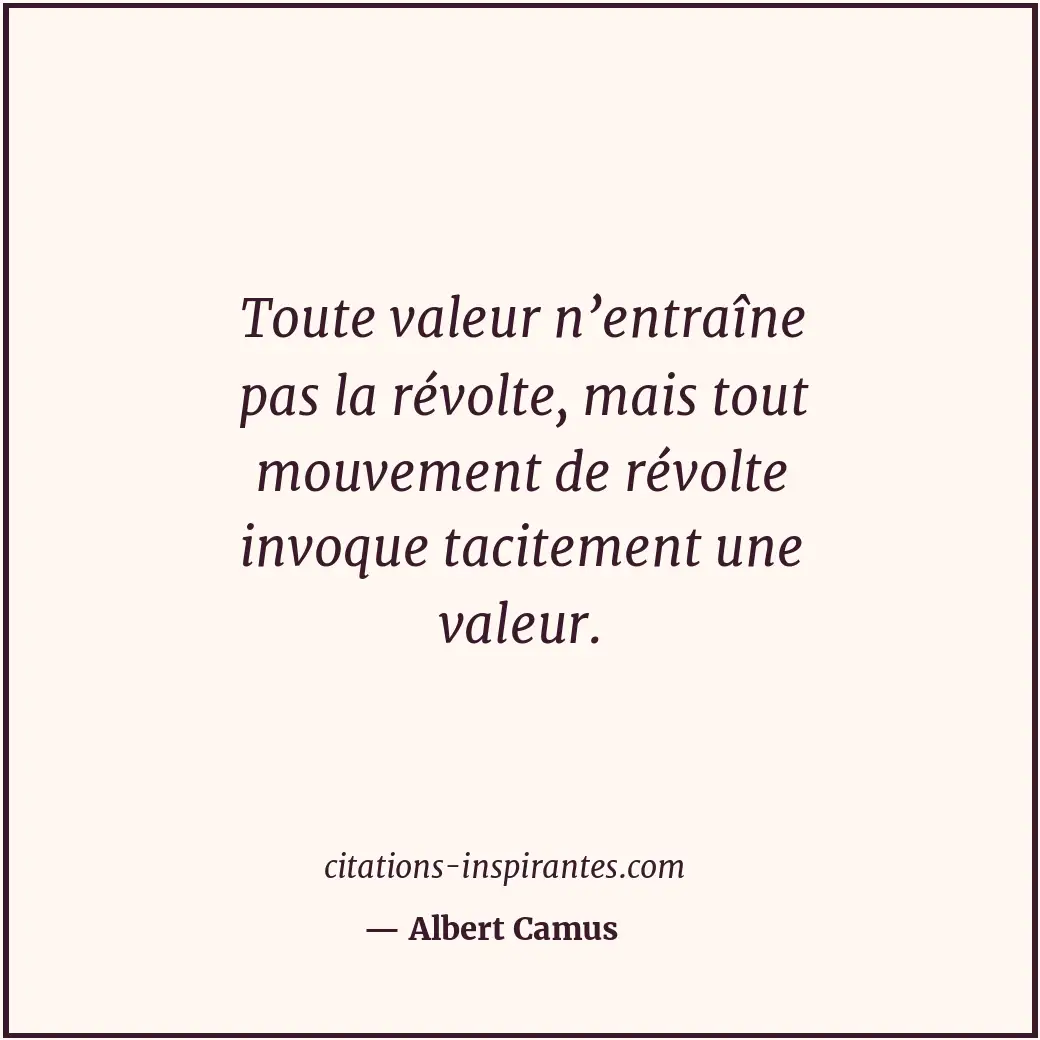 Citation de Albert Camus