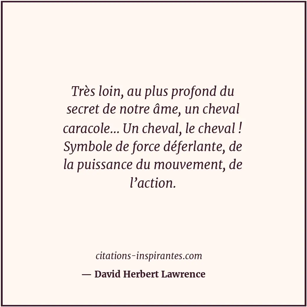 Citation de David Herbert Lawrence