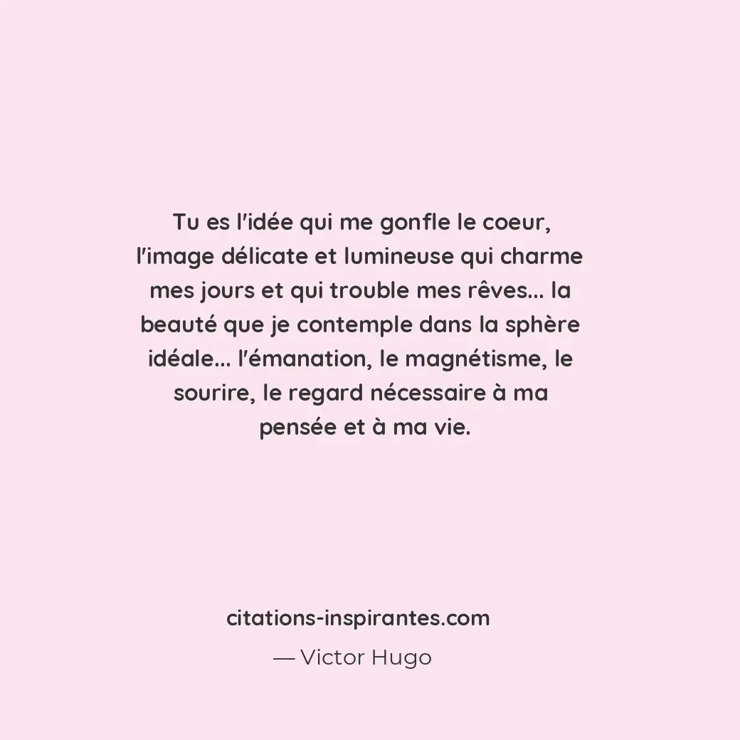 Citation de Victor Hugo