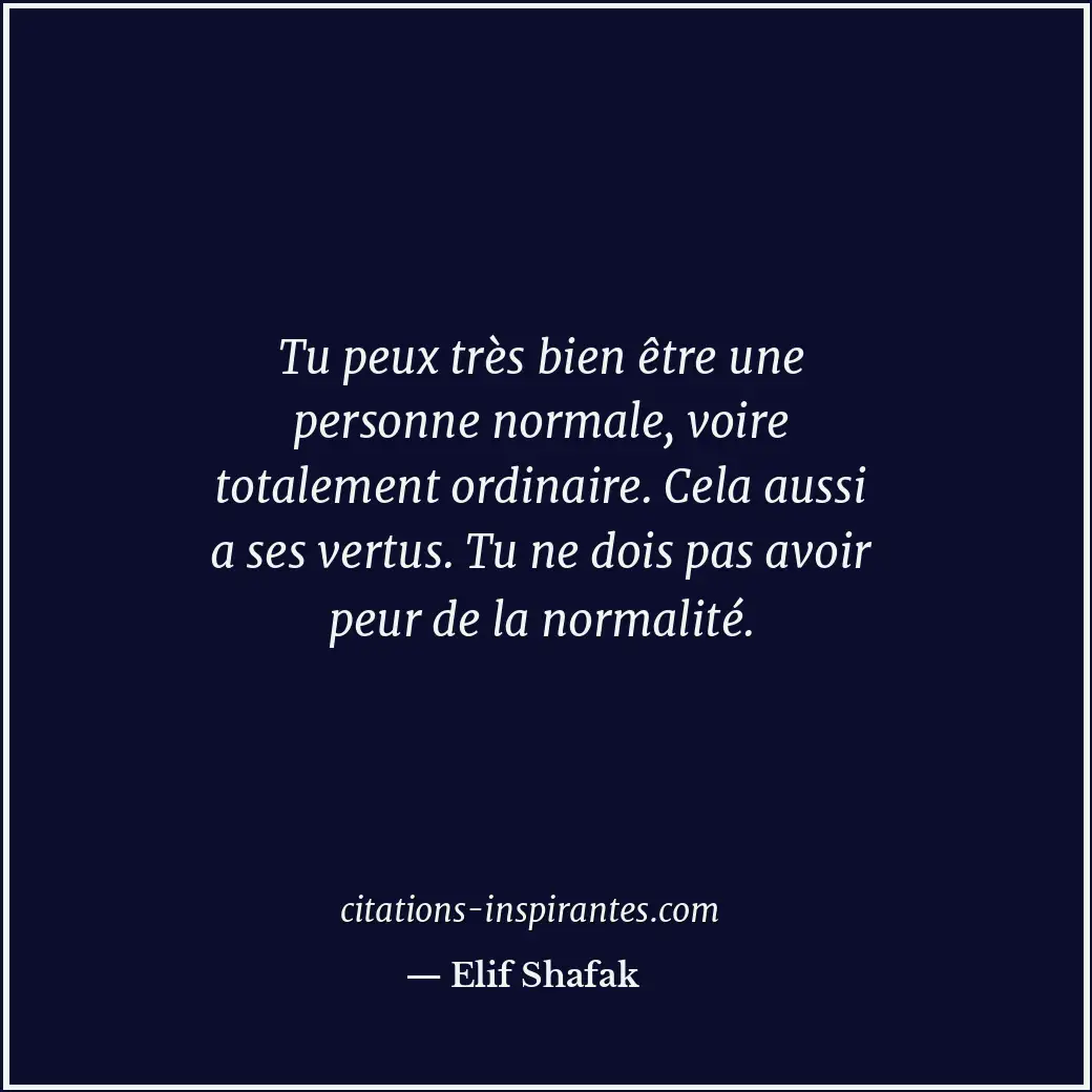 Citation de Elif Shafak