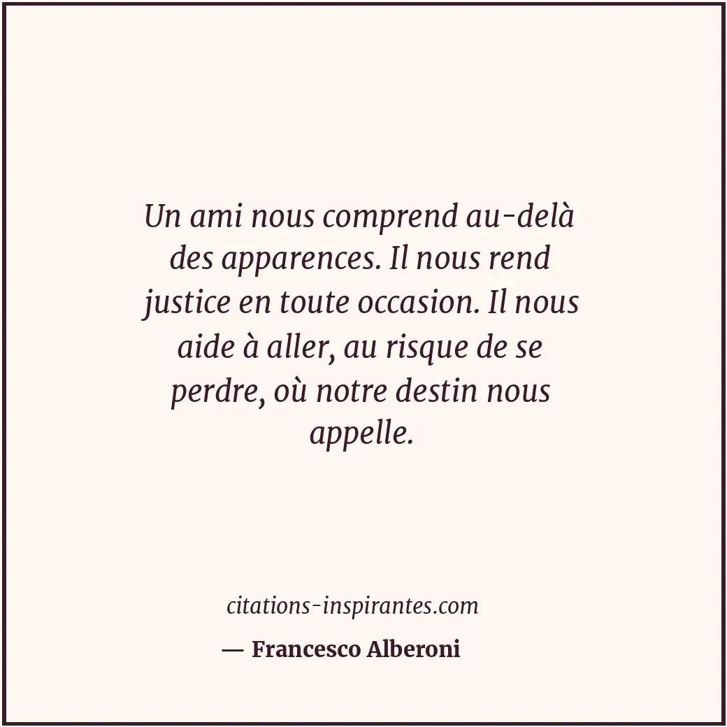 Citation de Francesco Alberoni