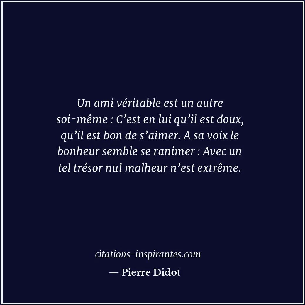 Citation de Pierre Didot