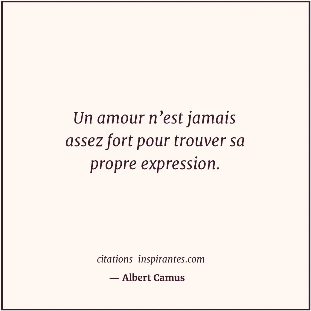 Citation de Albert Camus