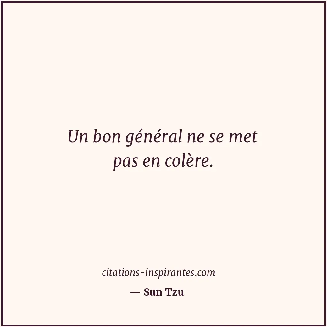Citation de Sun Tzu