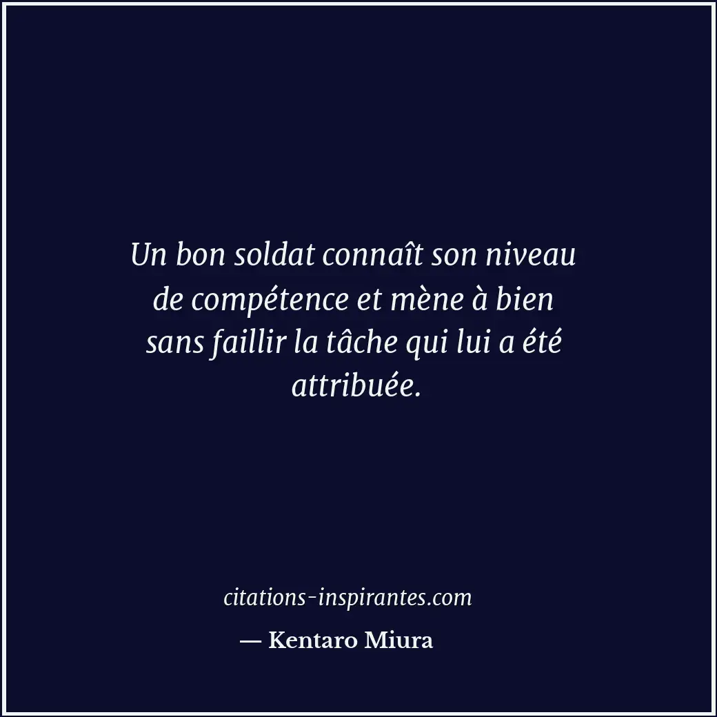 Citation de Kentaro Miura