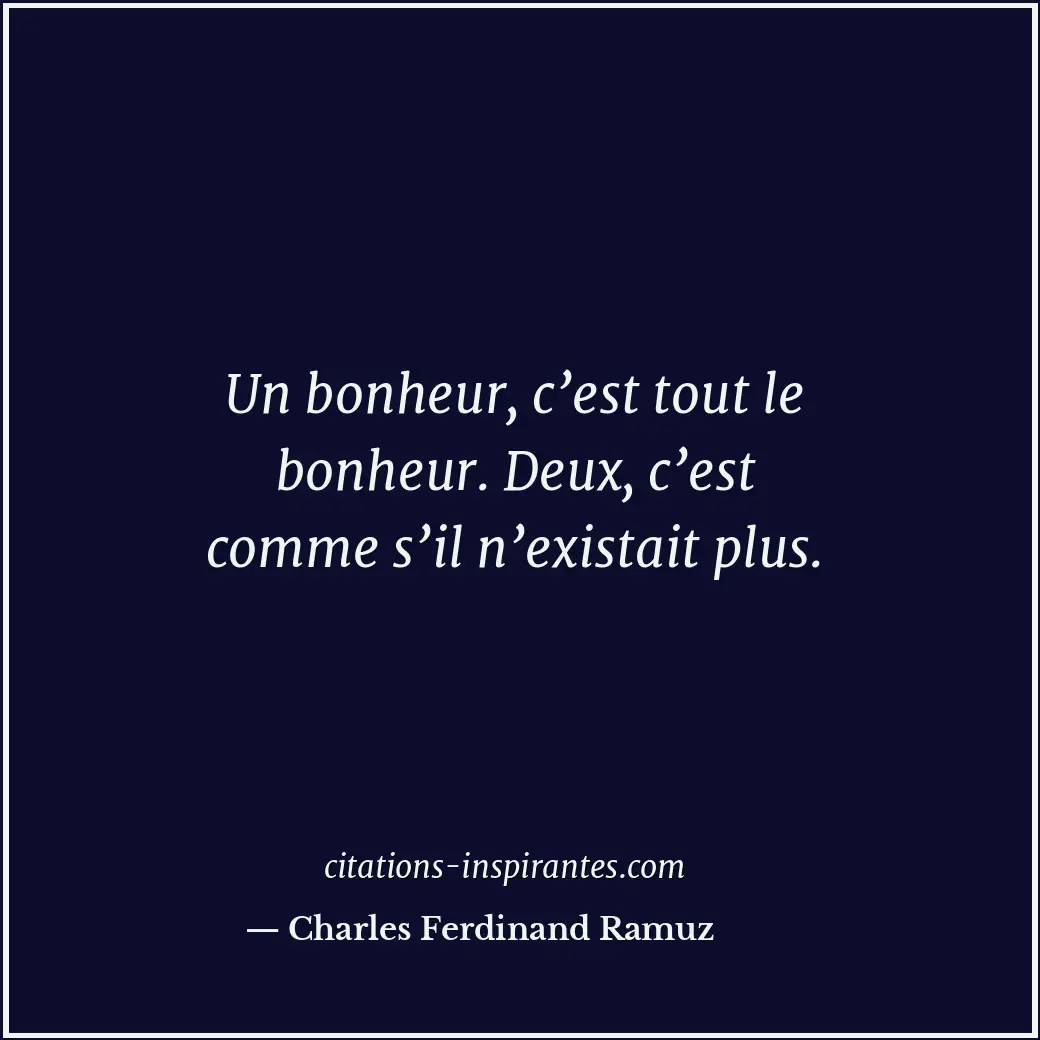 Citation de Charles Ferdinand Ramuz