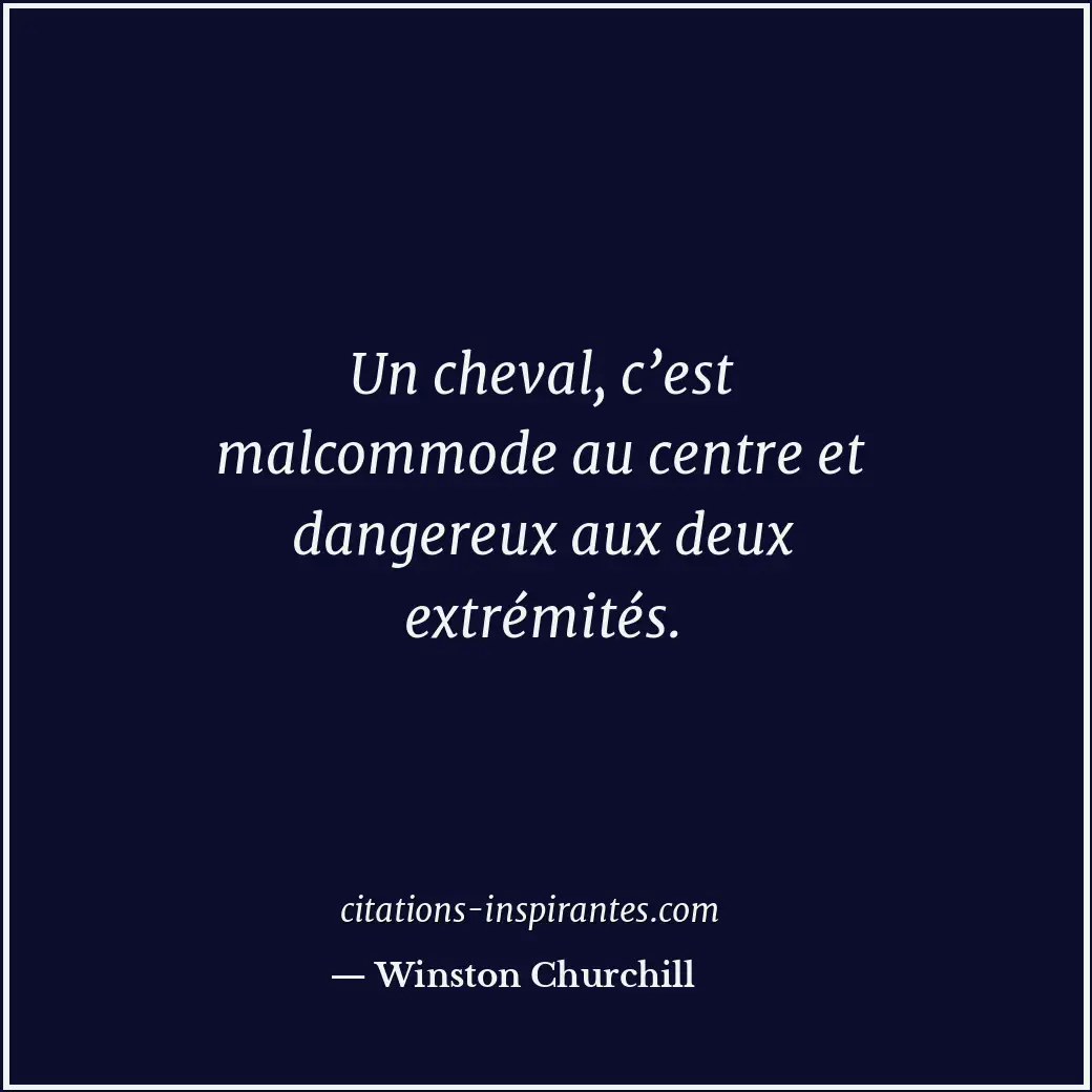 Citation de Winston Churchill