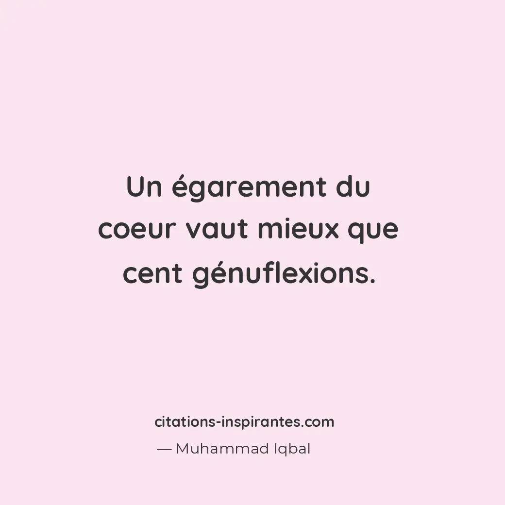 Citation de Muhammad Iqbal