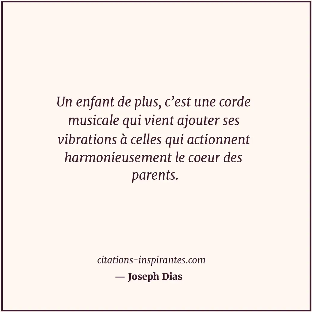 Citation de Joseph Dias